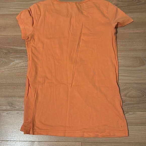 Hollister Women's 100% Cotton t-shirt size large   Cali '22 orange design - Picture 5 of 5